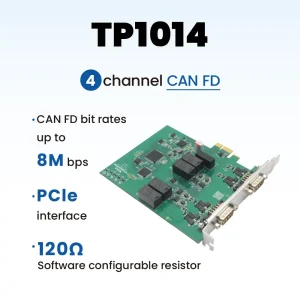 TP1014 – 4 CAN FD PCle interface device